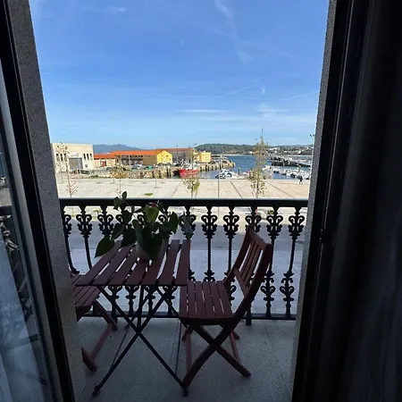 Fachada Maritima - Piso Exclusivo Frente Al Mar En Pleno Centro * Porto do Son